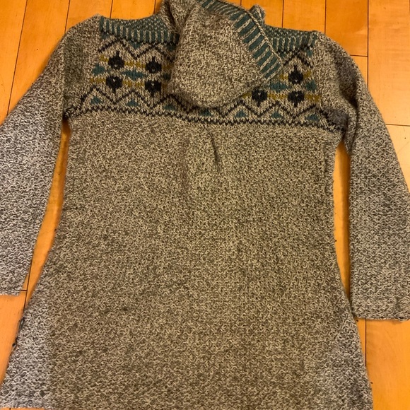 Royal Robbins Gray and Blue Patterned Cardigan - Picture 7 of 7